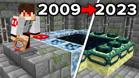 CONSEGUI TODOS OS ITENS RAROS DO MINECRAFT (todas versões)