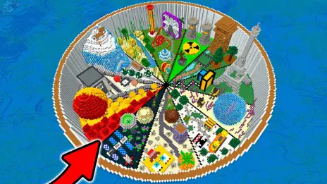 Recriei Projetos da CREATIVE SQUAD no Minecraft