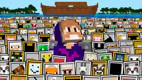 Eu Prendi TODOS OS ANIMAIS em um ZOOLÓGICO no Minecraft